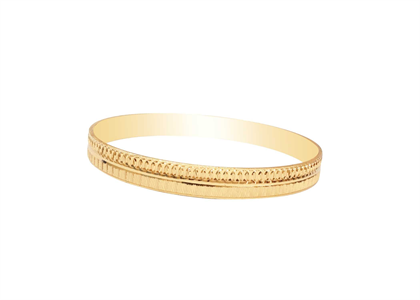 Gold Plated | Diamond Cut Bangles